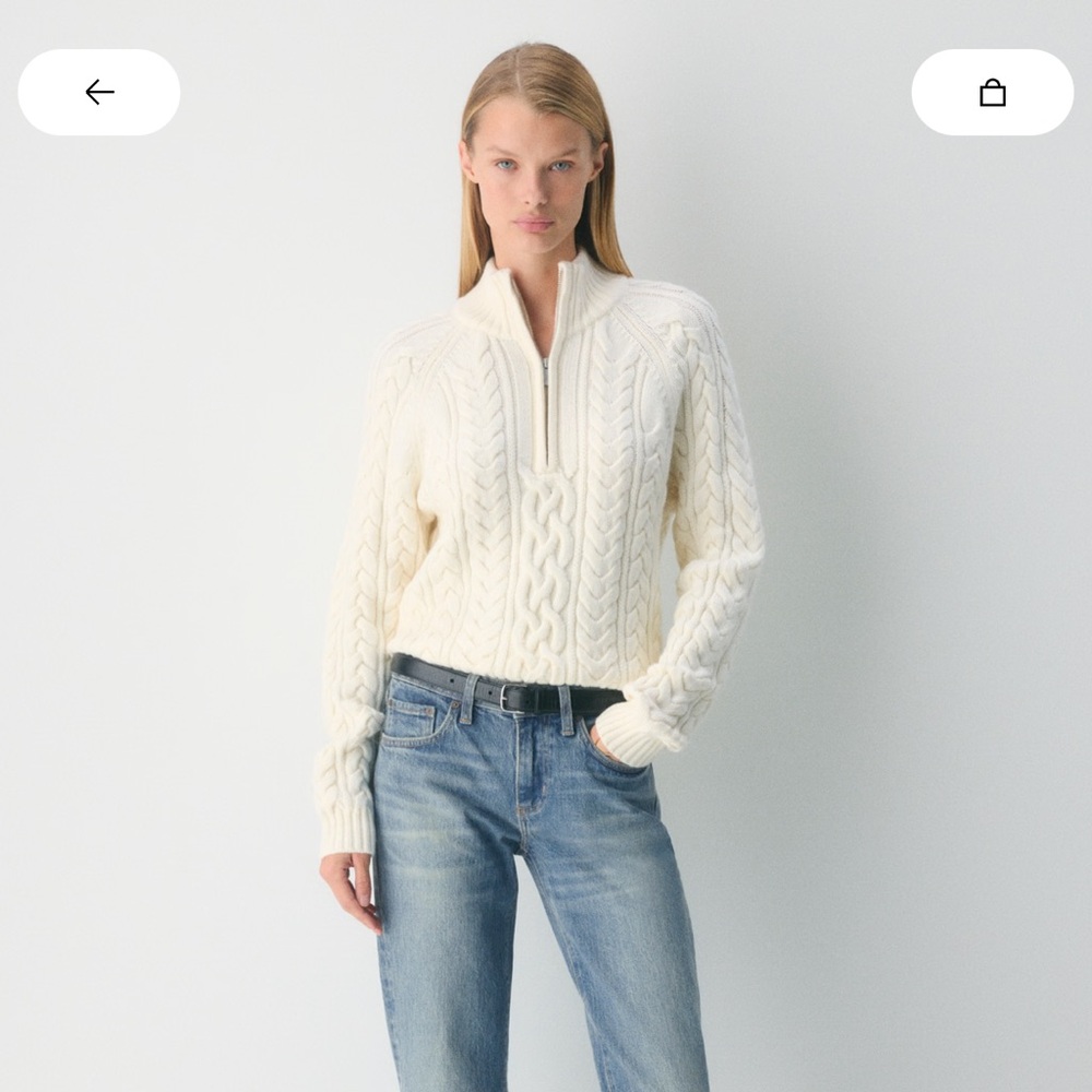 Aritzia quarter zip